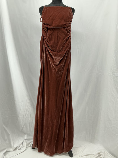 ZARA Red Long Dress Size M