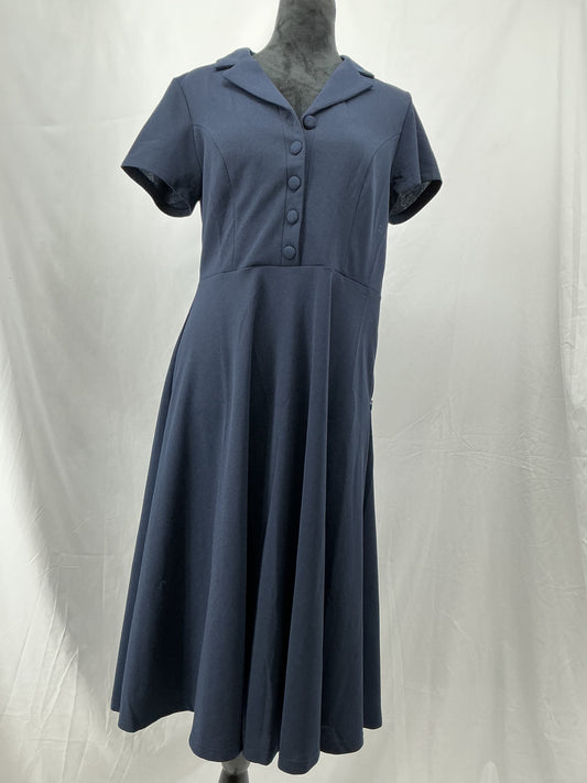 Dark Blue Dress - Size M