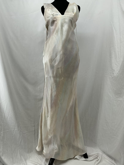 ZARA White Long Dress Size S