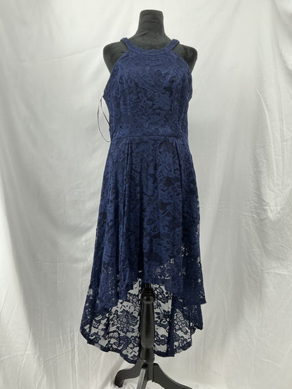 Blue Lace Dress Size L