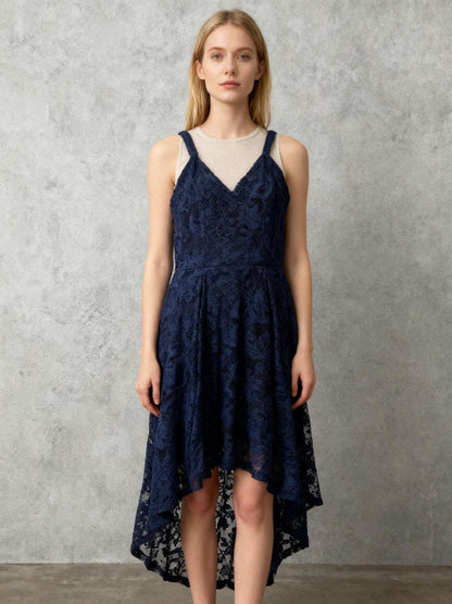 Blue Lace Dress Size L