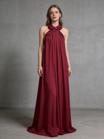 ZARA Red Long Dress Size S
