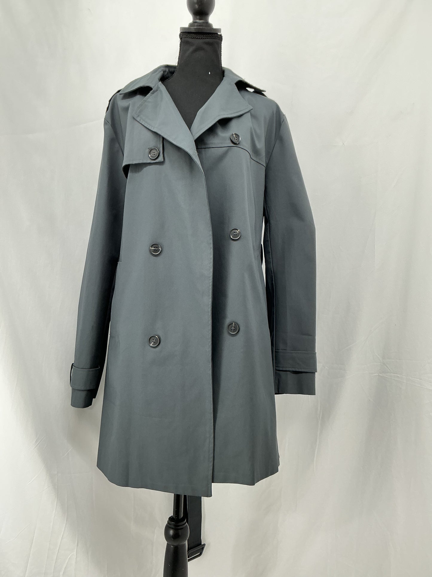 Grey Trench Coat Size No