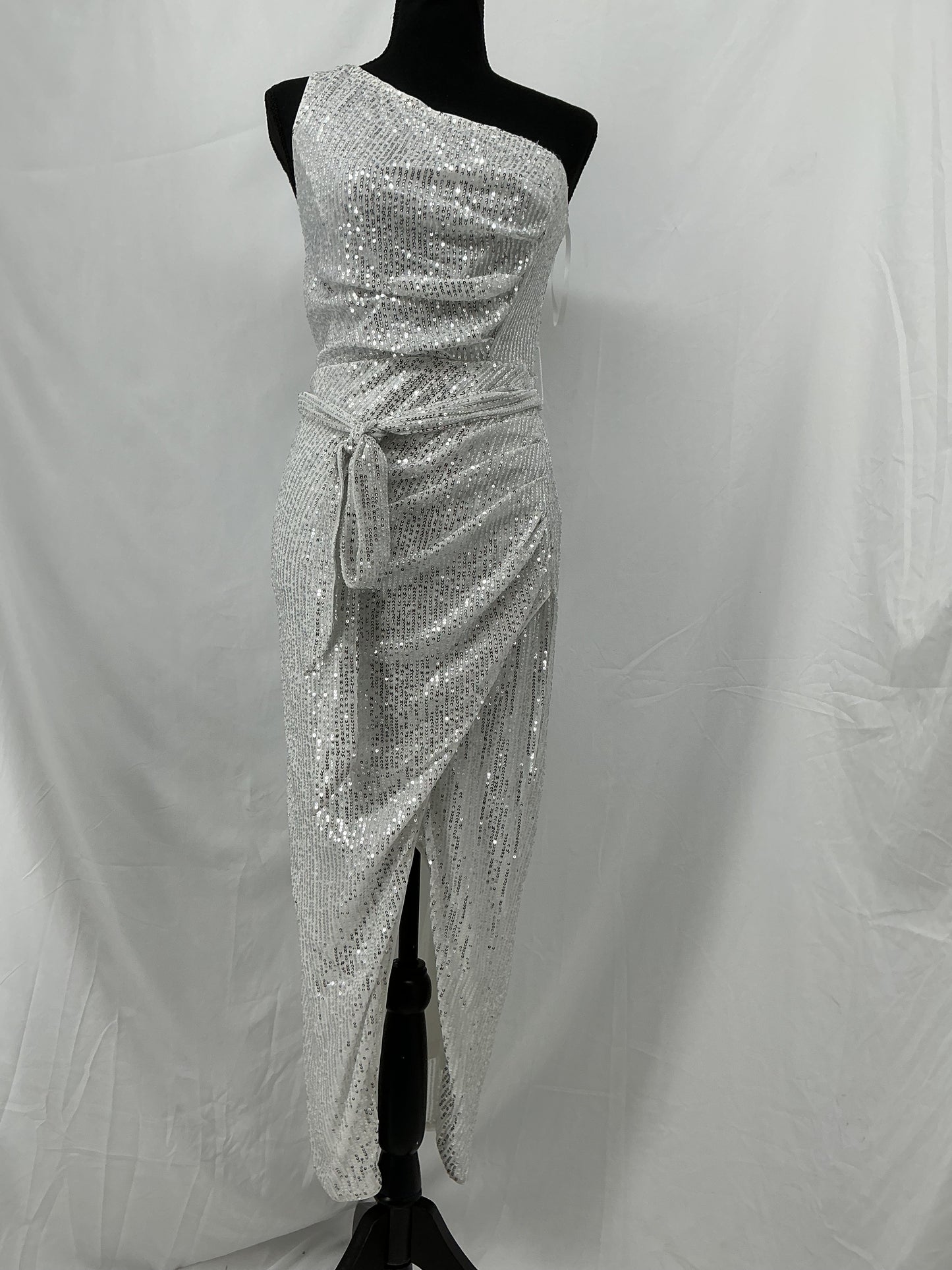 Silver Sequin Dress Size S