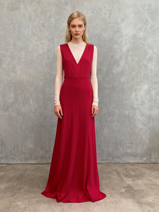 ZARA Red Dress Size XS