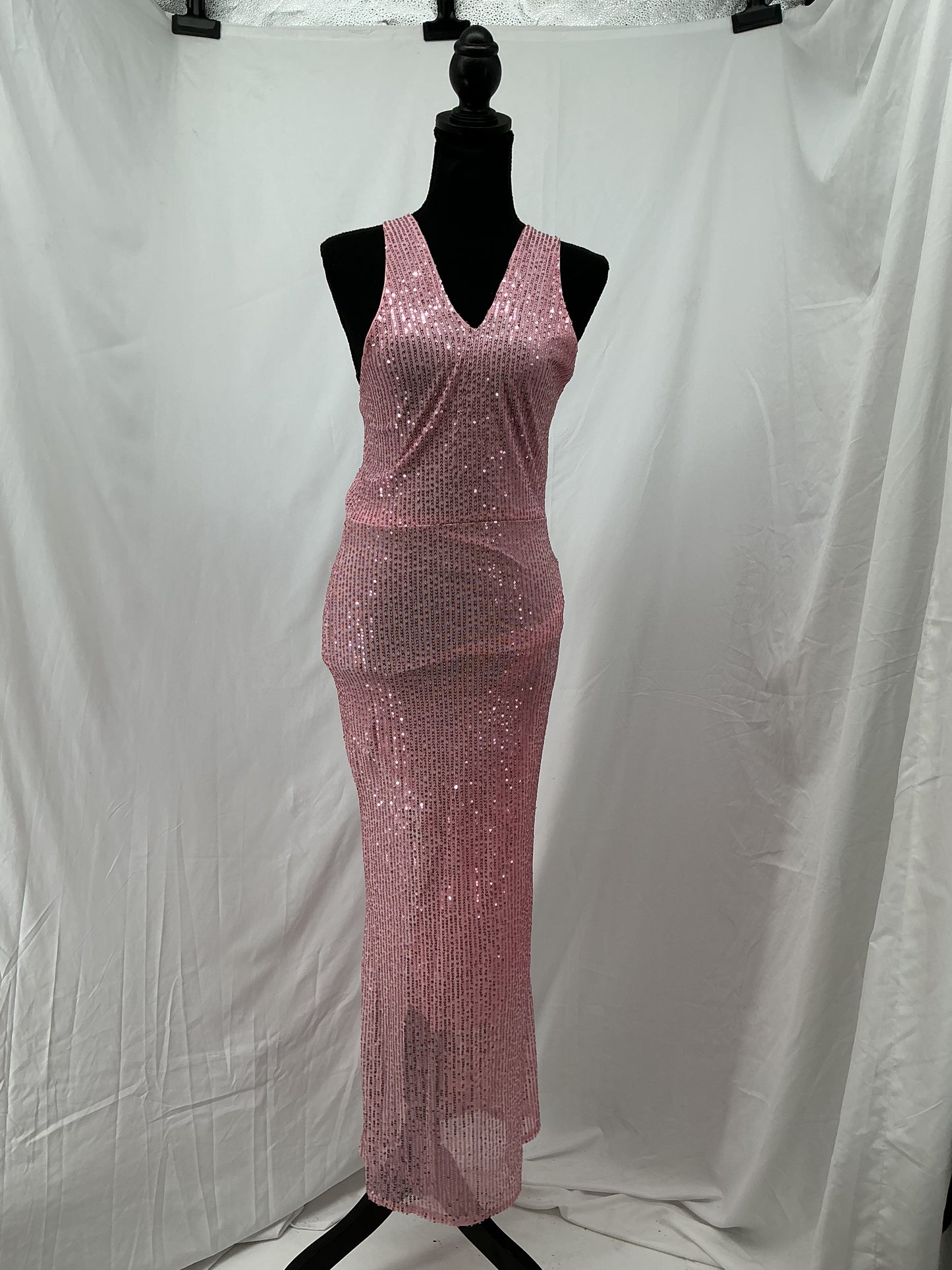 Pink Sequin Dress Size S