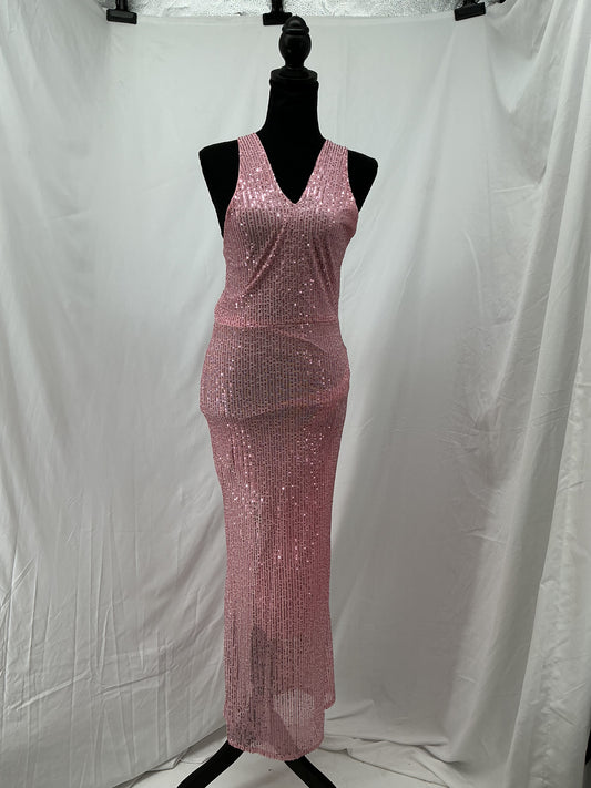 Pink Sequin Dress Size S