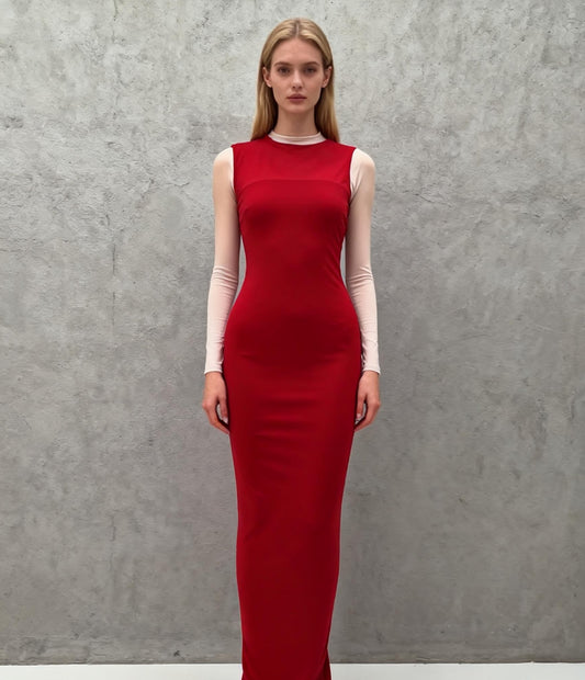 ZARA Red Dress Size S