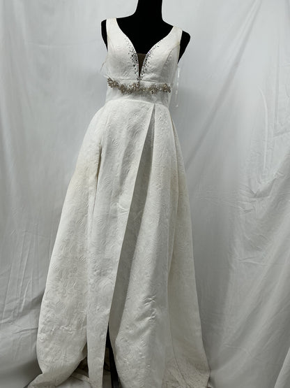 White Long Dress Size 4