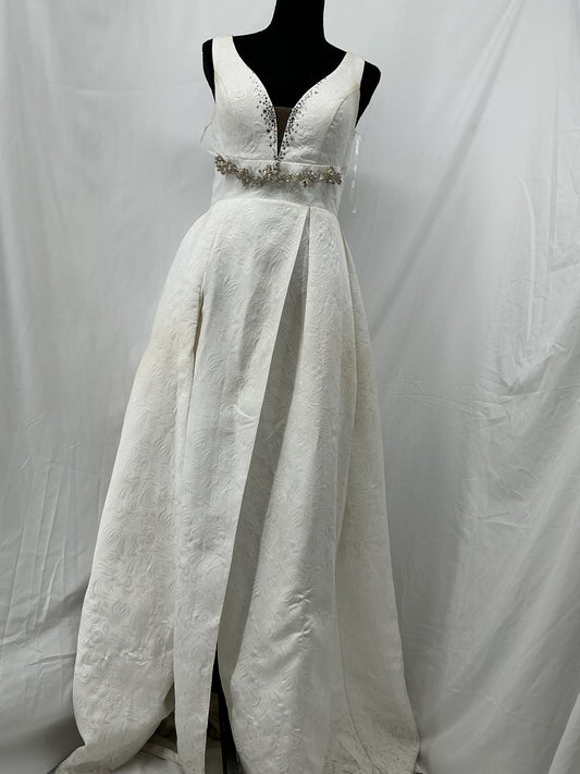 White Long Dress Size 4
