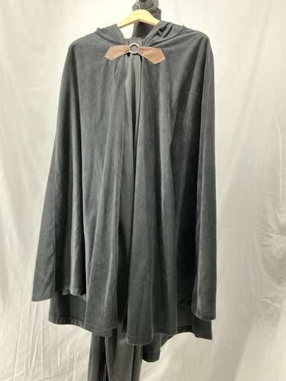 Grey Hooded Cape