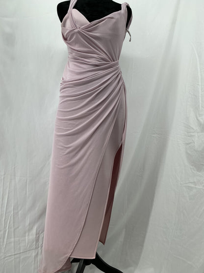 ASOS Pink Long Dress Size 2