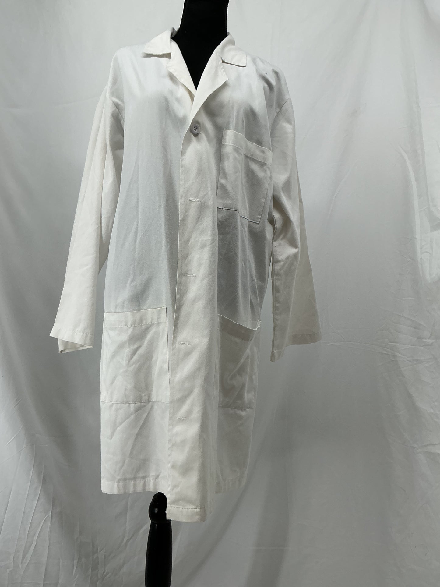 White Lab Coat Size L