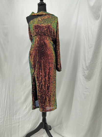 Multicolored Sequin Dress Size S
