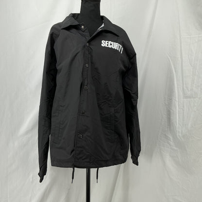 Black Security Jacket Size L