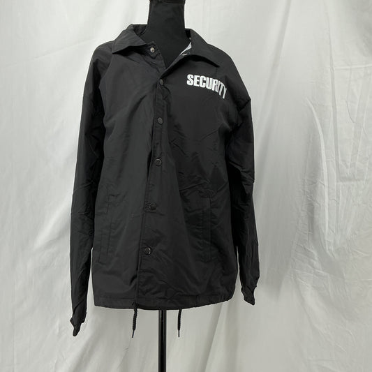 Black Security Jacket Size L