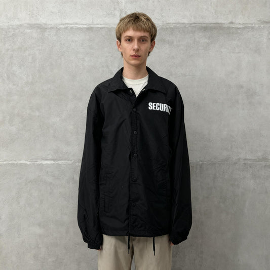 Black Security Jacket Size L