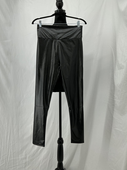 Black Leather Pants Size M