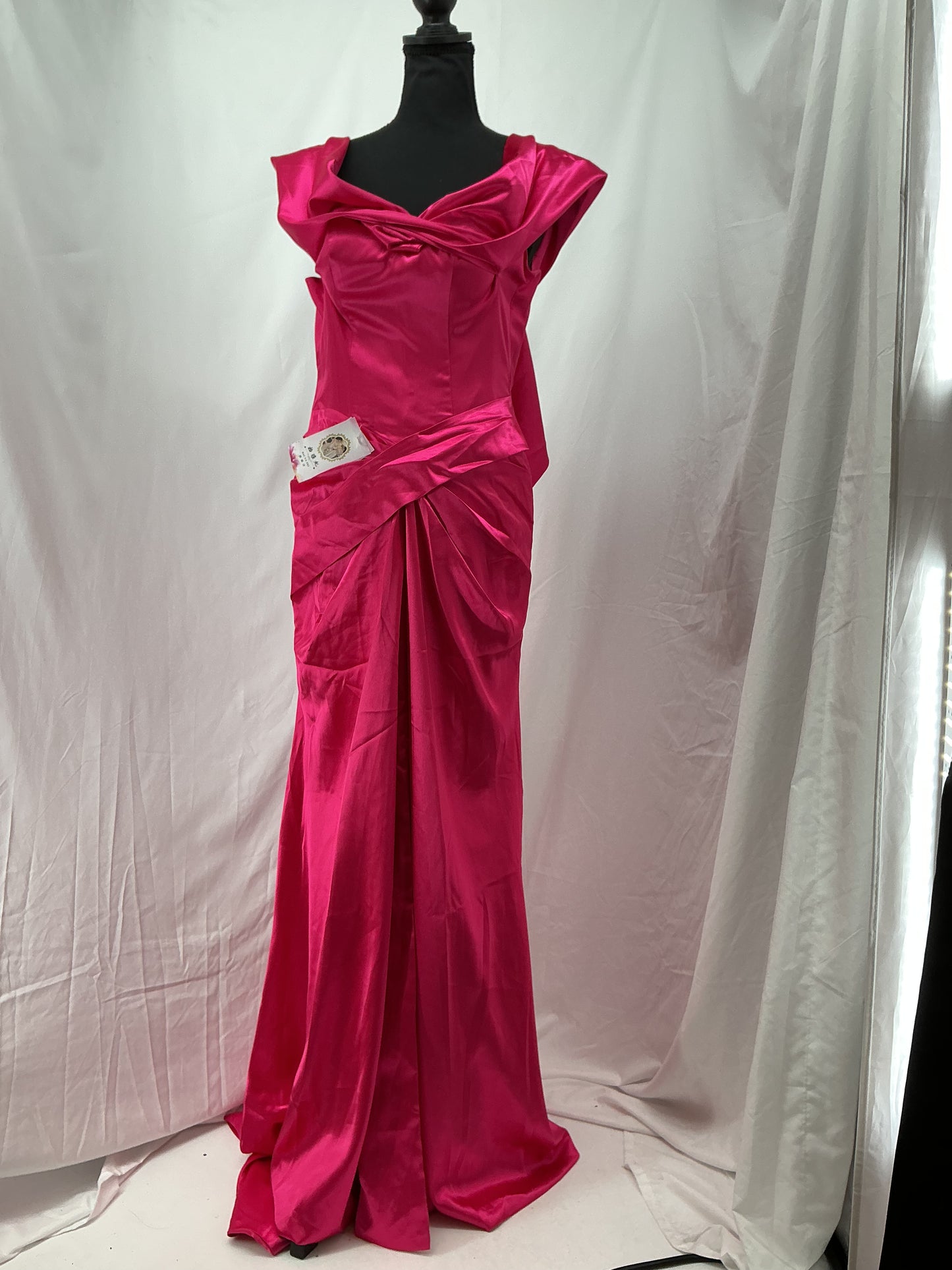 Fuchsia Long Dress Size No
