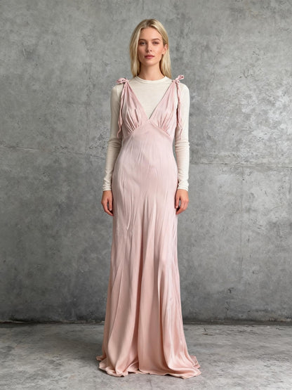 Pink Long Dress Size S