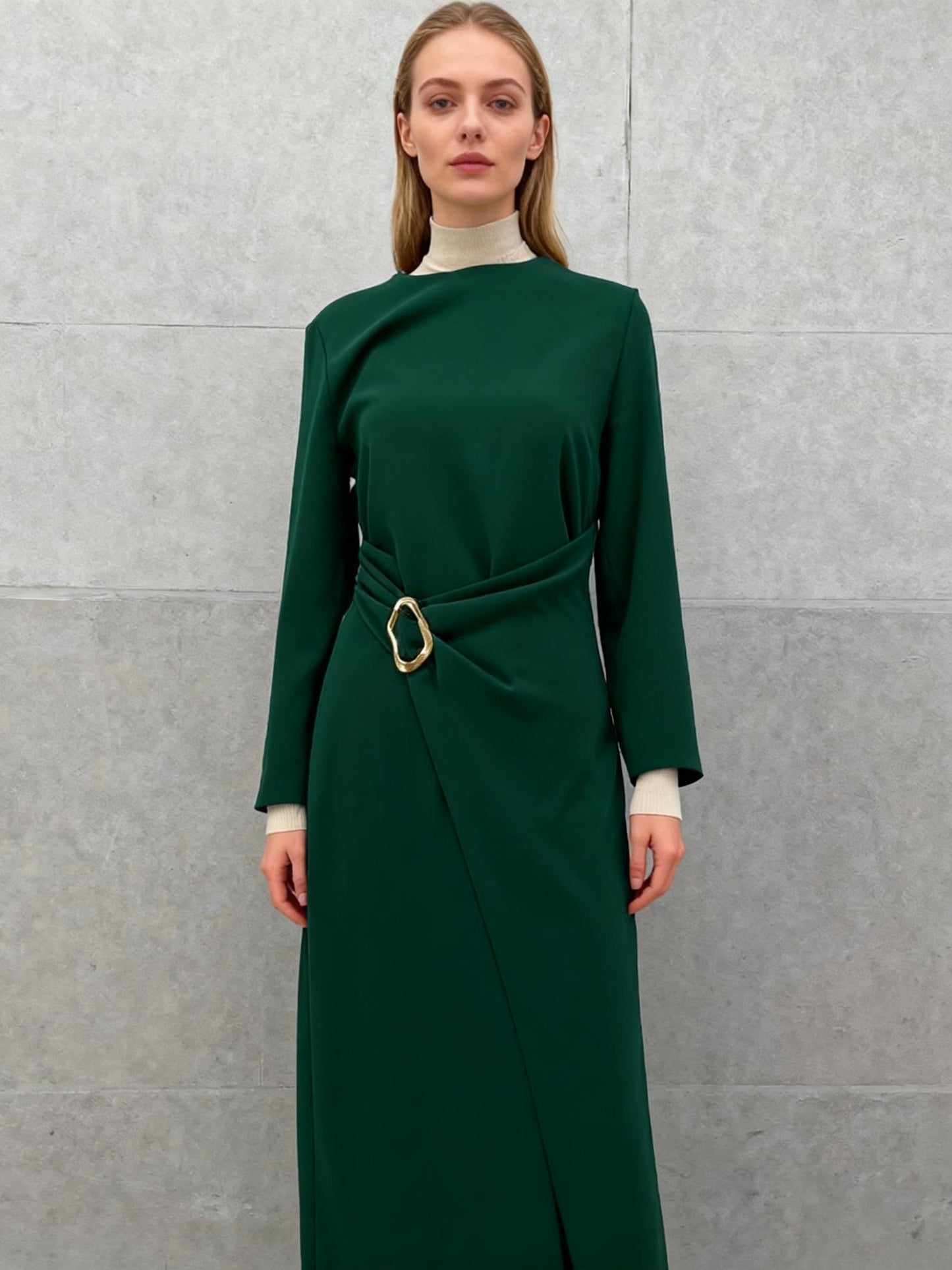 ZARA Green Dress Size M