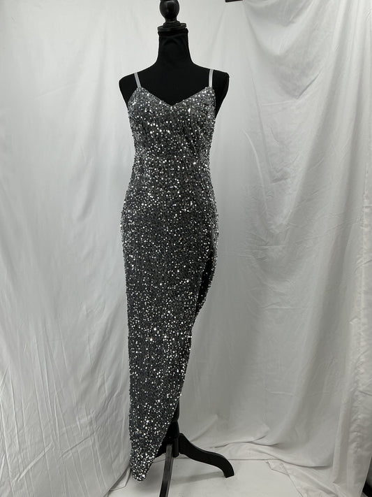 Silver Sequin Dress Size S