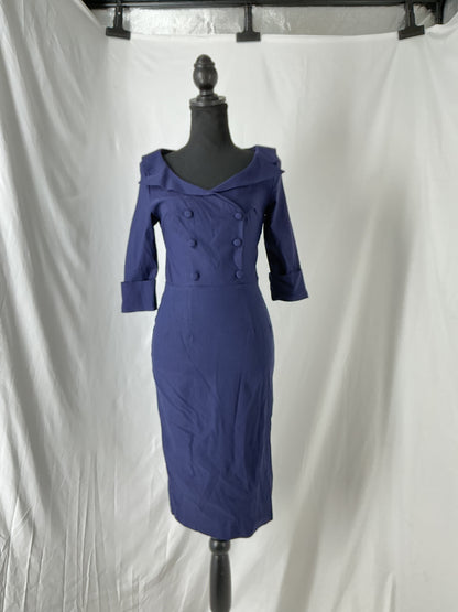 Navy Blue Dress Size S