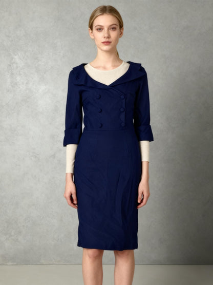 Navy Blue Dress Size S