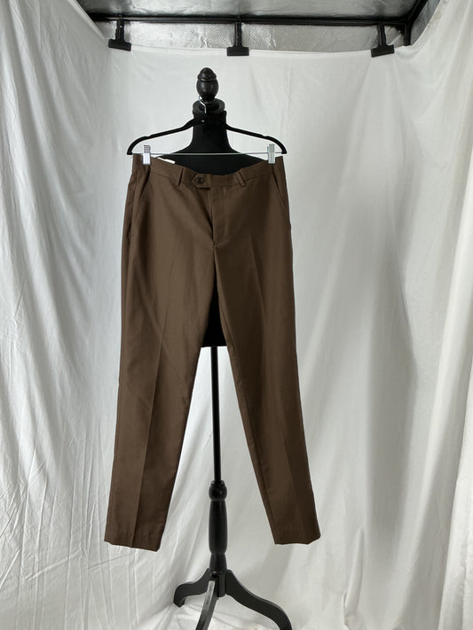 Brown Suit Pants Size M/34