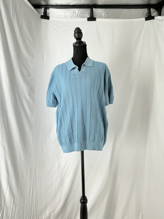 PJ Paul Jones Light Blue sweater T-shirt Size M