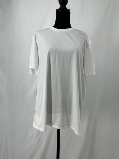 REALESSENTIALS White T-Shirt Size L