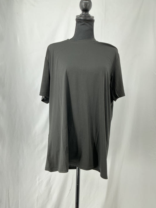 REALESSENTIALS Black T-Shirt Size L