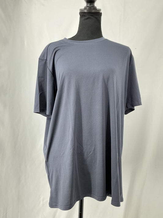 REALESSENTIALS Grey T-Shirt Size L