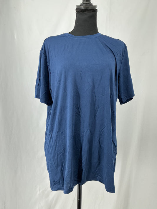 REALESSENTIALS Blue T-Shirt Size L