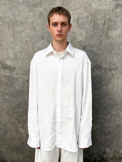 White Suit Shirt Sizxe XL