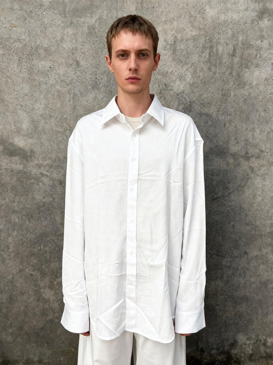 White Suit Shirt Sizxe XL