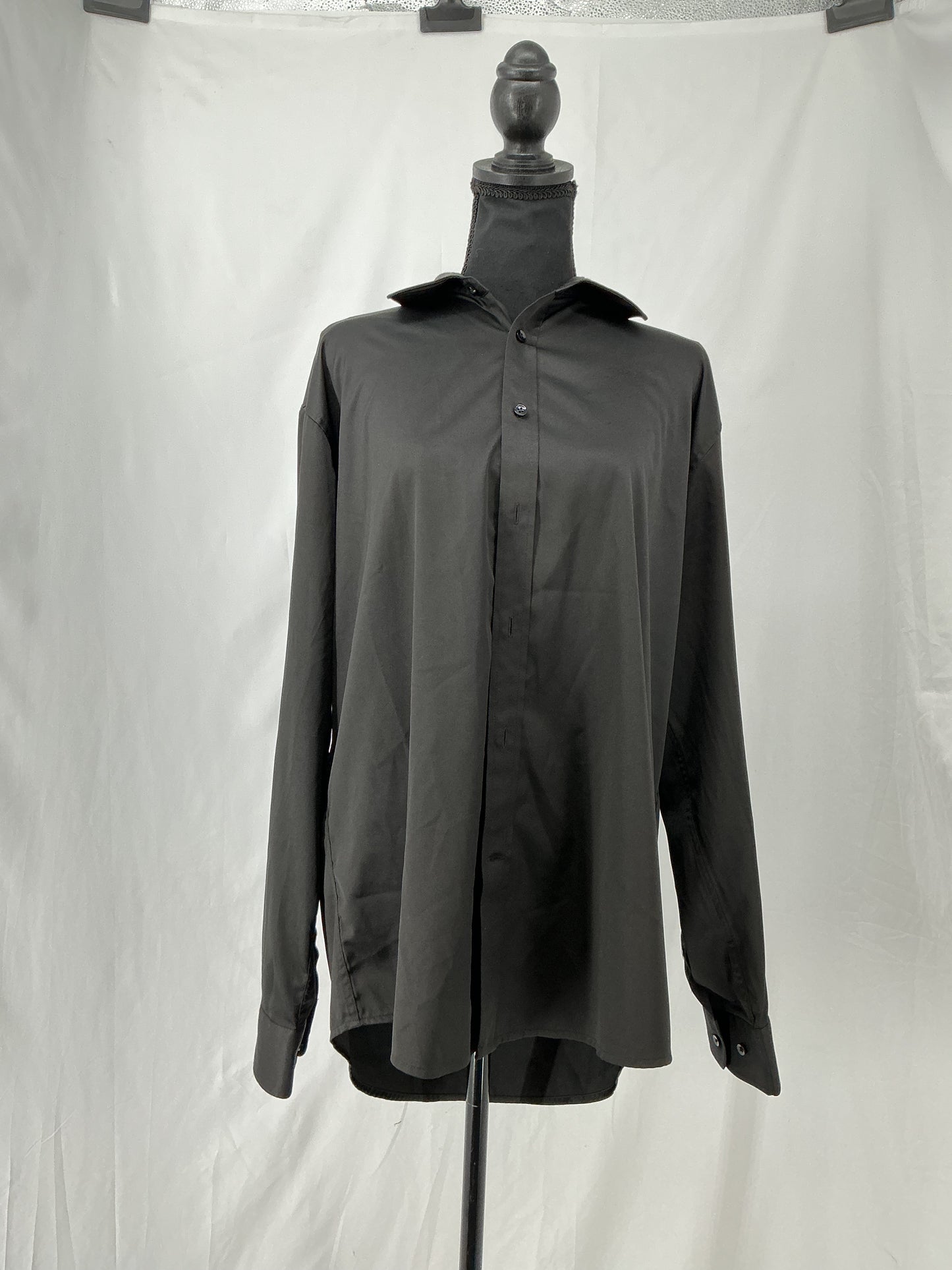 Black Suit Shirt Size L