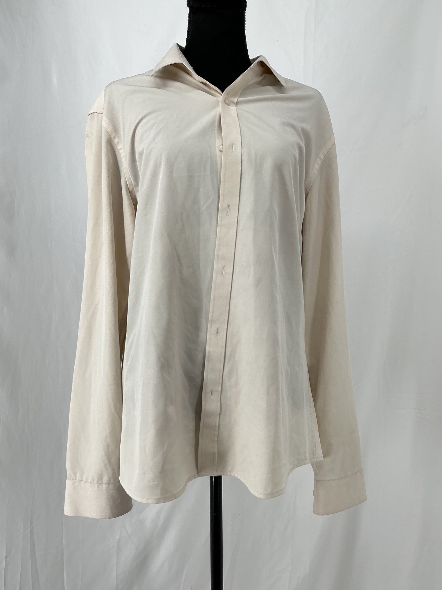 Beige Suit Shirt Size M