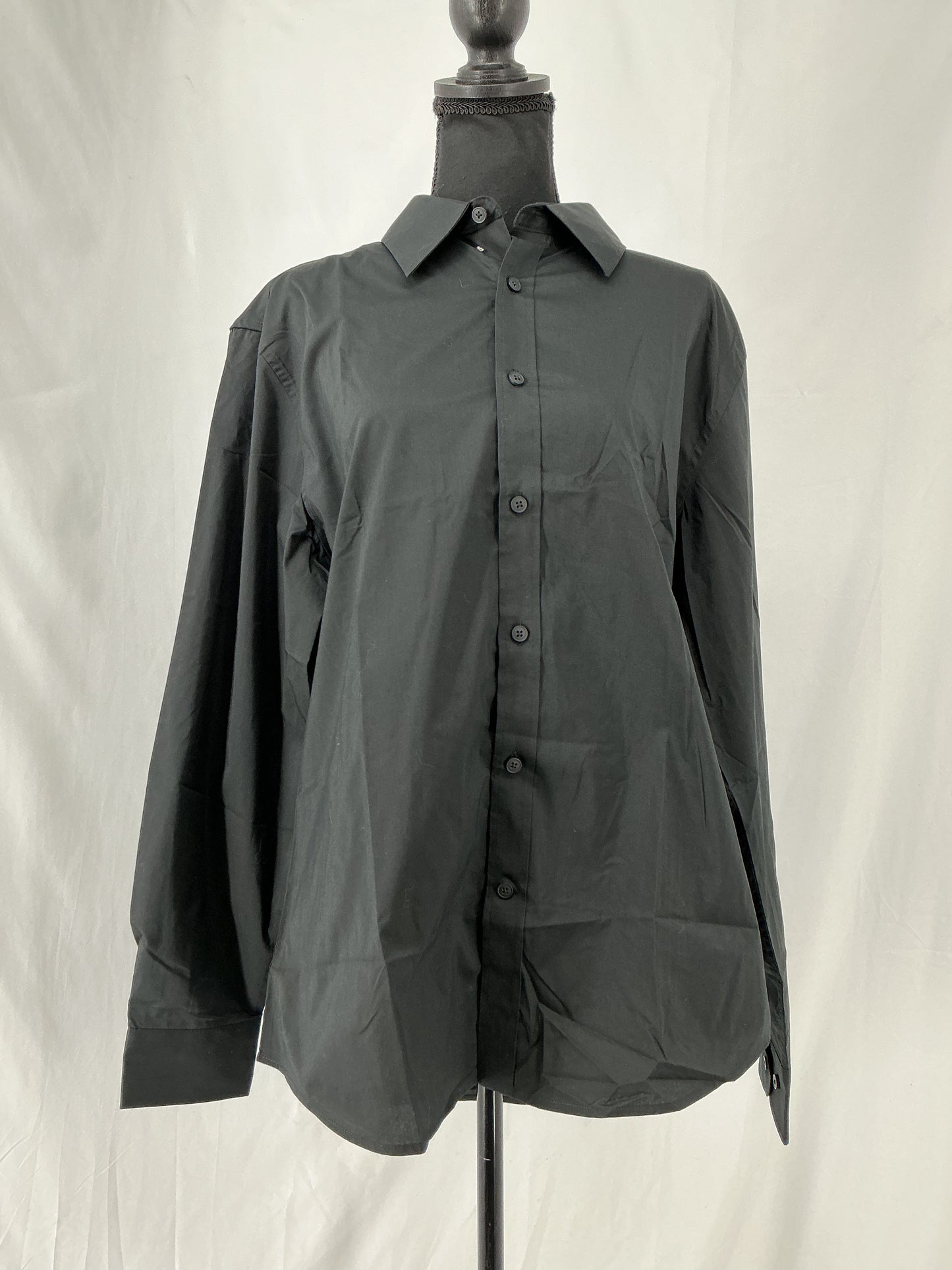 Black Suit Shirt Size M
