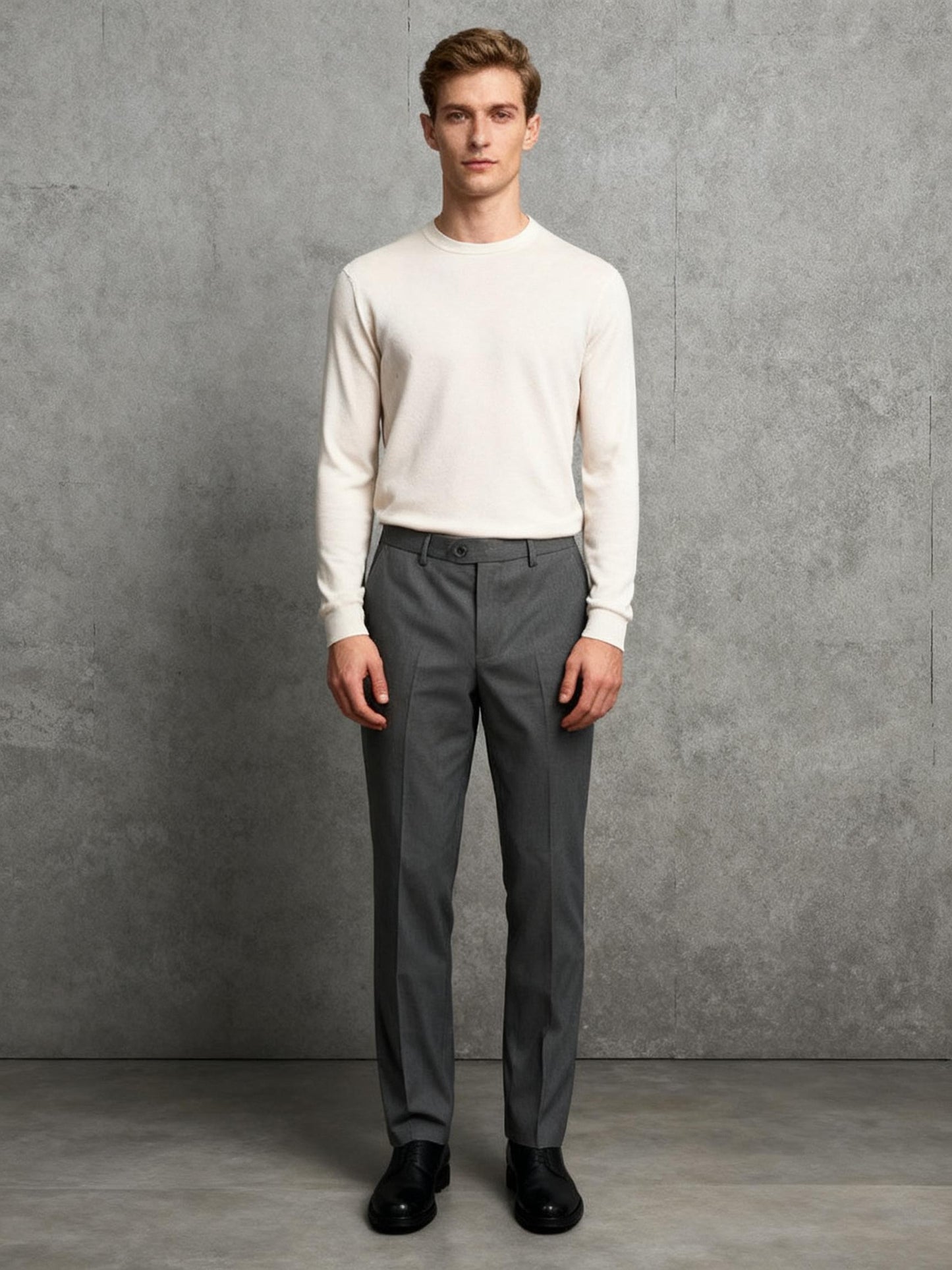 Grey Suit Pants Size No