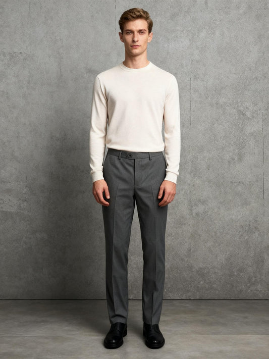 Grey Suit Pants Size No