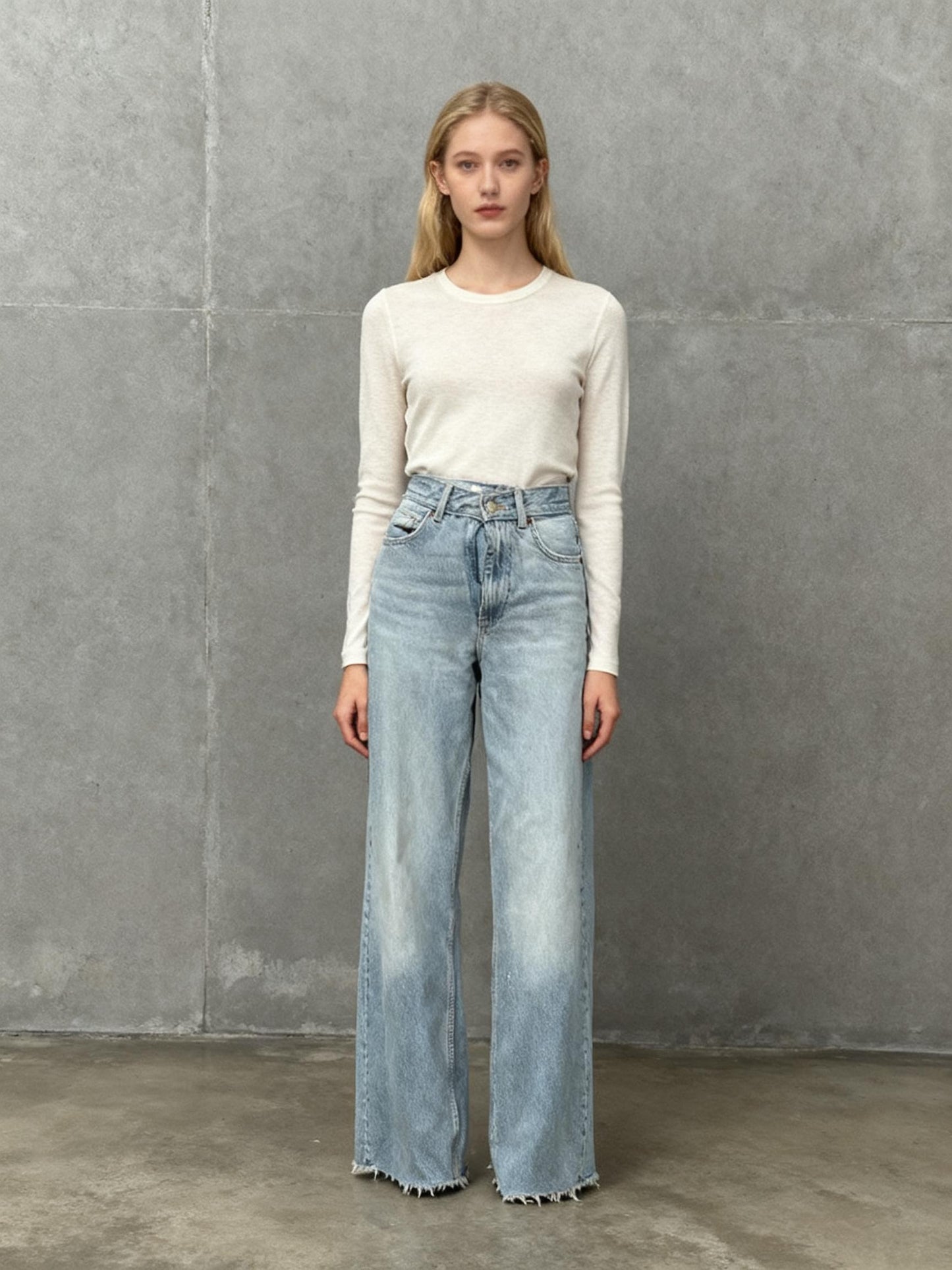 ZARA Blue Jeans Size 36