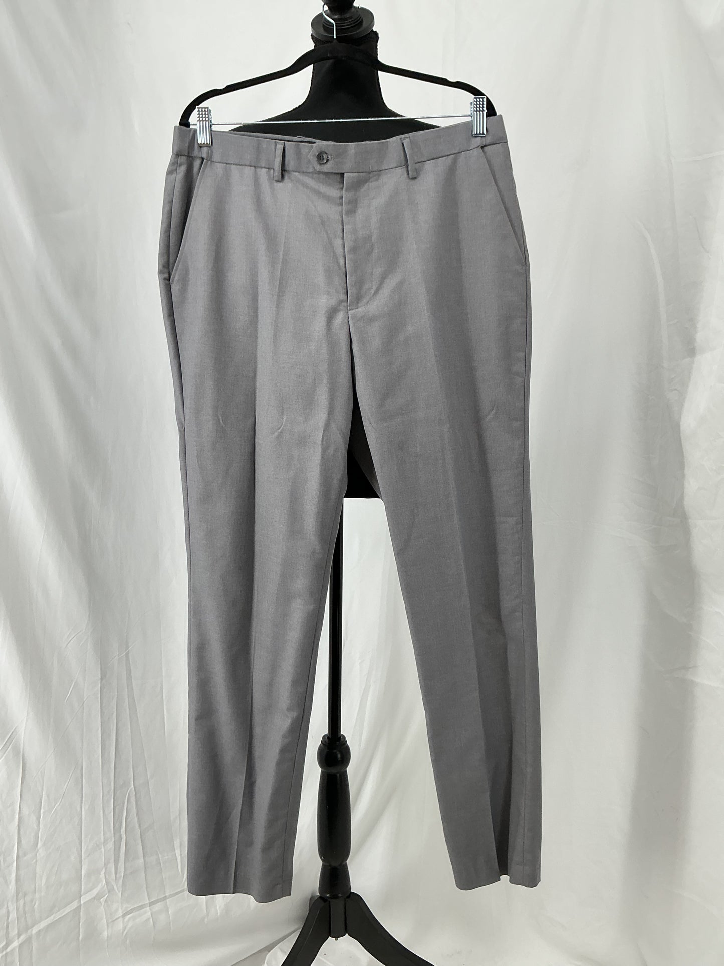 WANGYUE Grey Suit Pants Size L