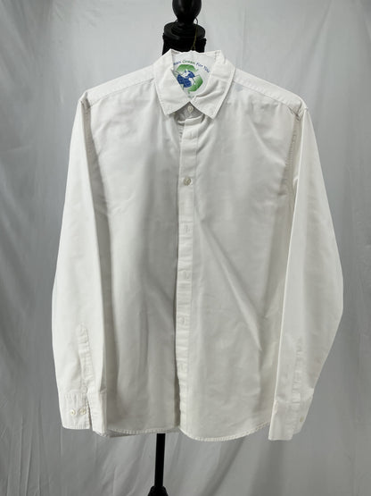 ZARA White Suit Shirt Size M