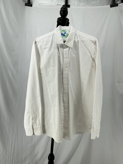 Amazon Essentials White Suit Shirt Size XL