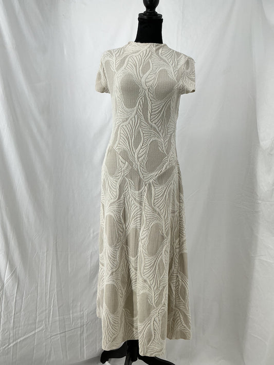 Long Embroidered Dress Size S