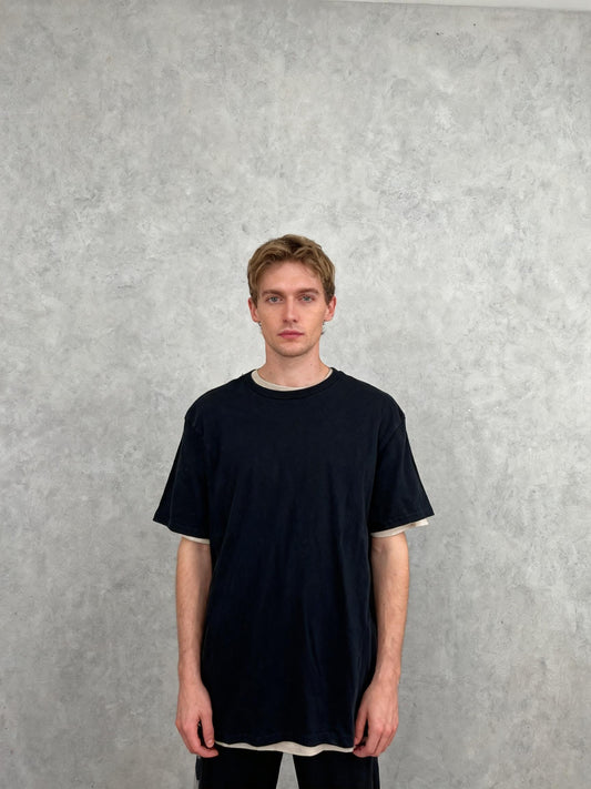 Goodfellow Black T-Shirt Size L