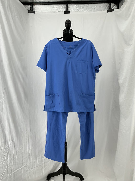 Blue Nurse Uniform Size L