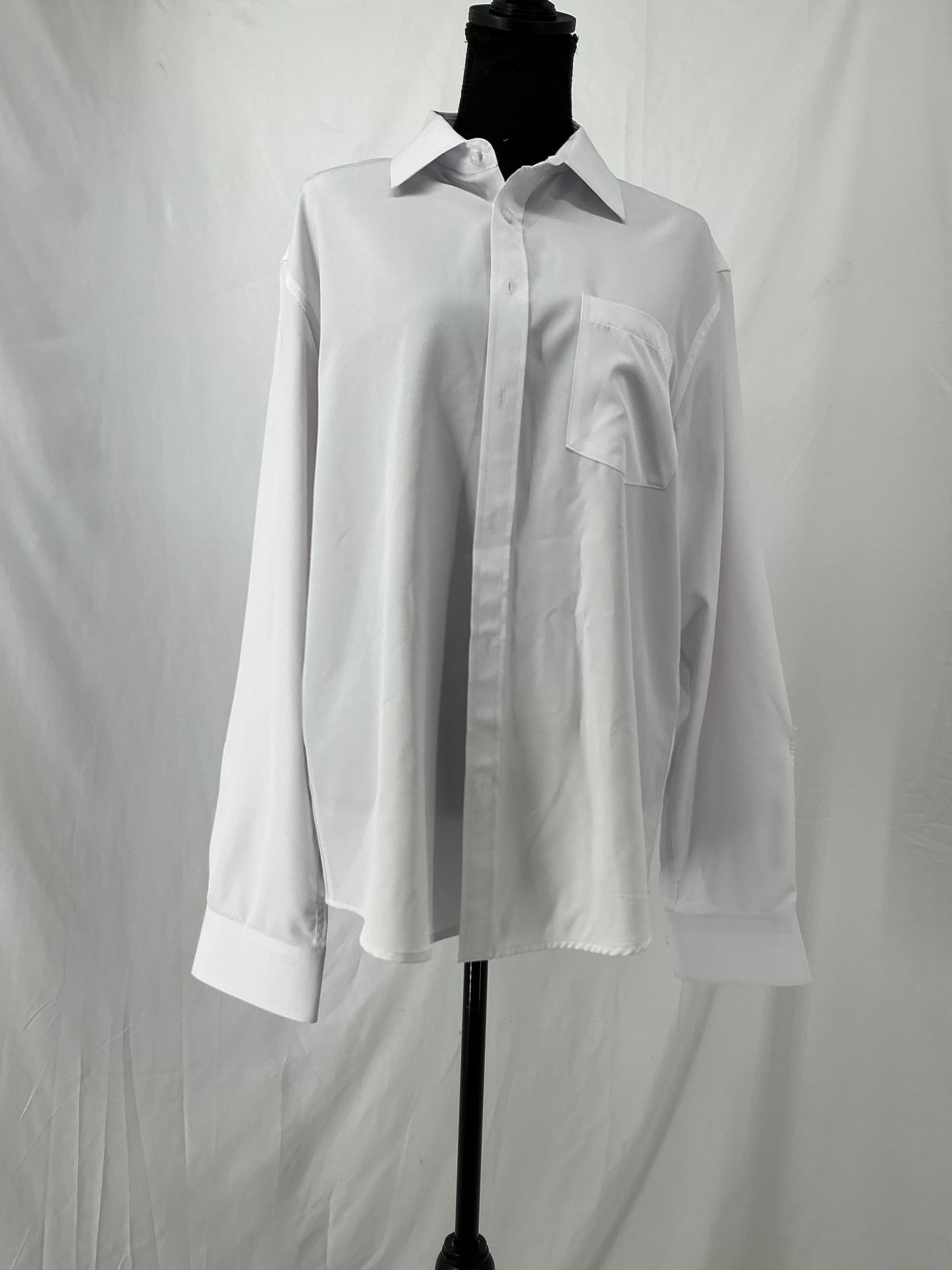 White Suit Shirt Size M
