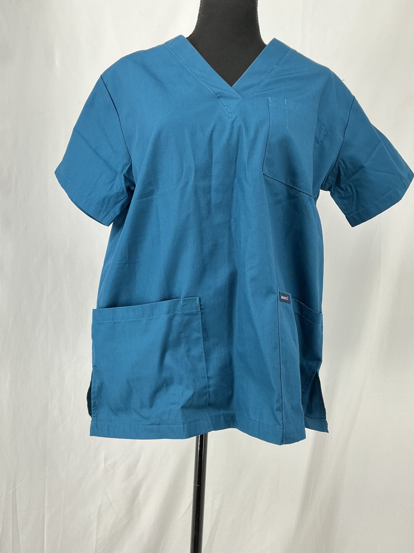 DAGACCI Blue Nurse Uniform Size S